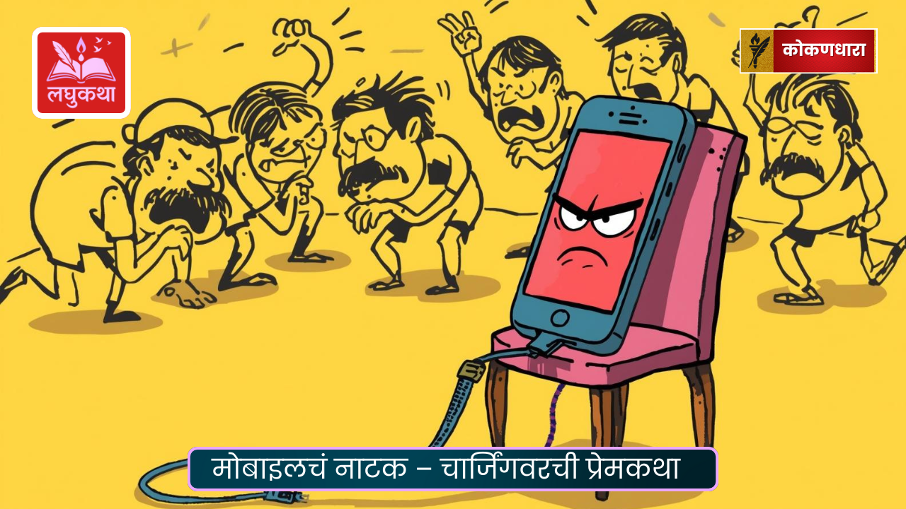 मोबाइलचं नाटक – चार्जिंगवरची प्रेमकथा