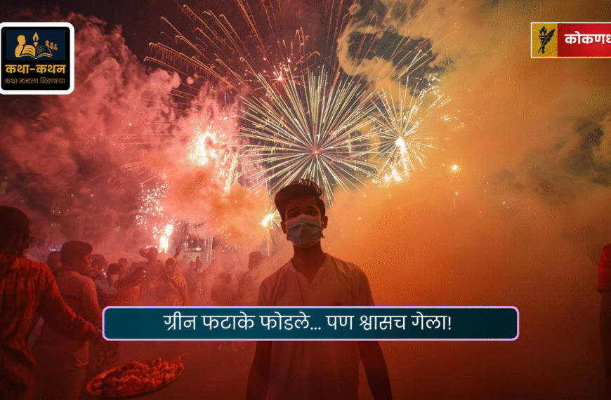 “ग्रीन फटाके फोडले... पण श्वासच गेला! दिवाळीतलं आरोग्याचं ‘फुलझडं’!”