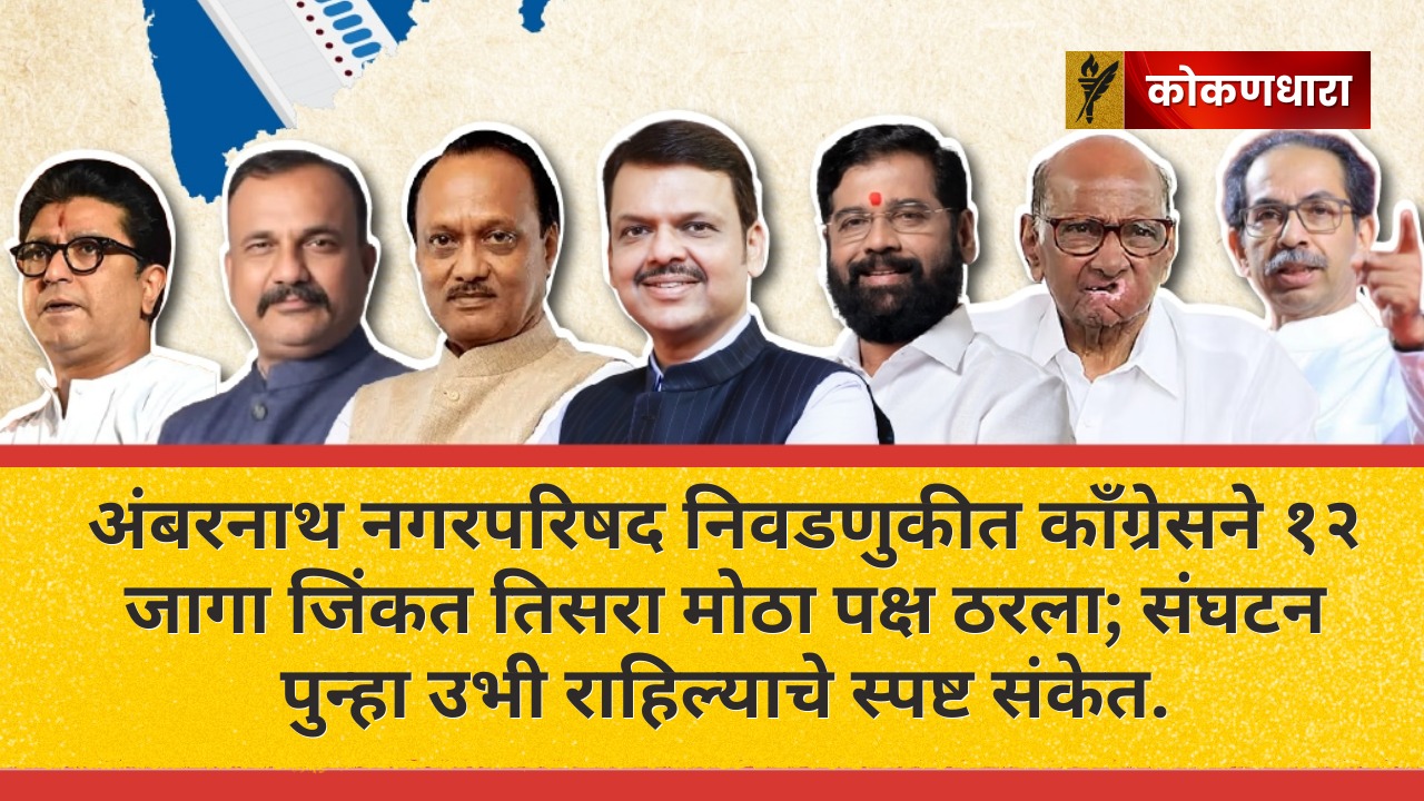 अंबरनाथ: नगराध्यक्ष पद हुकले, तरी काँग्रेसचे दमदार पुनरागमन