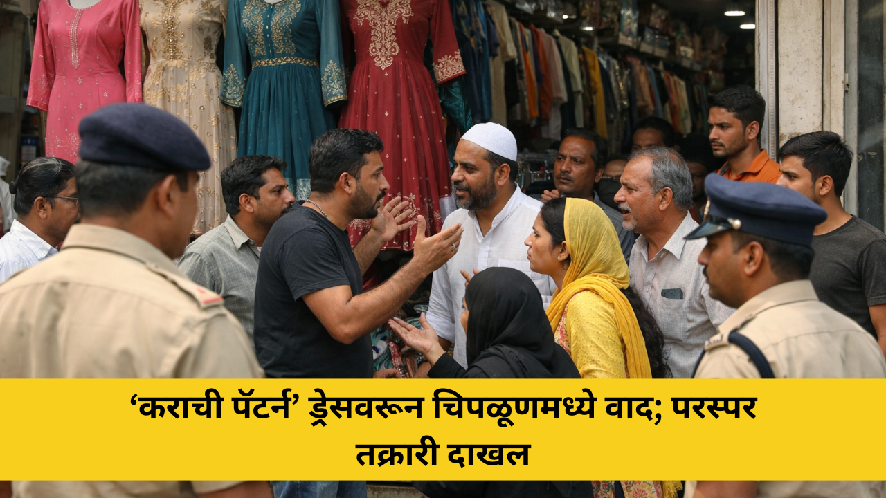 karachi-pattern-dress-controversy-chiplun-police-complaint