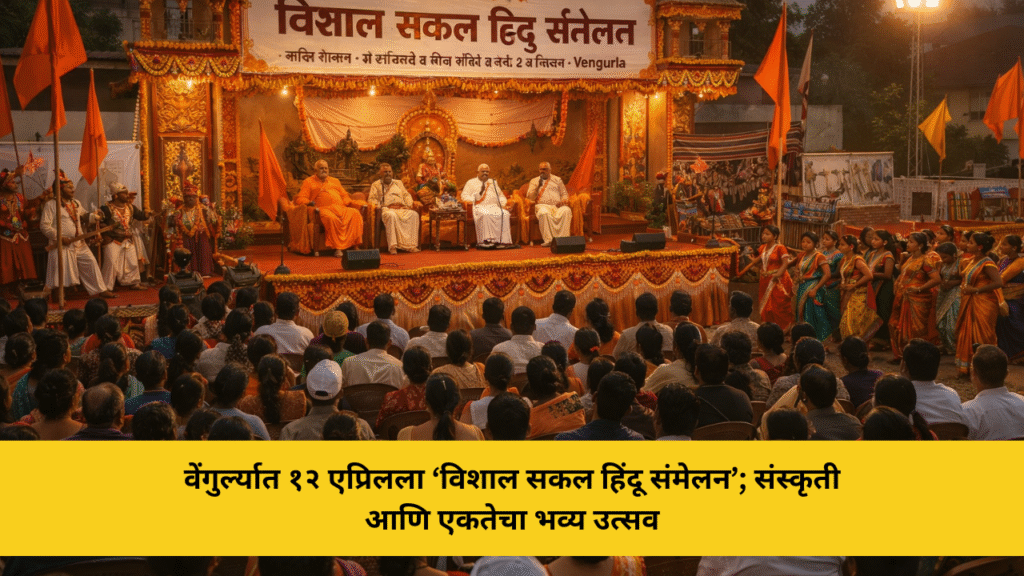 वेंगुर्ल्यात १२ एप्रिलला ‘विशाल सकल हिंदू संमेलन’; संस्कृती आणि एकतेचा भव्य उत्सव