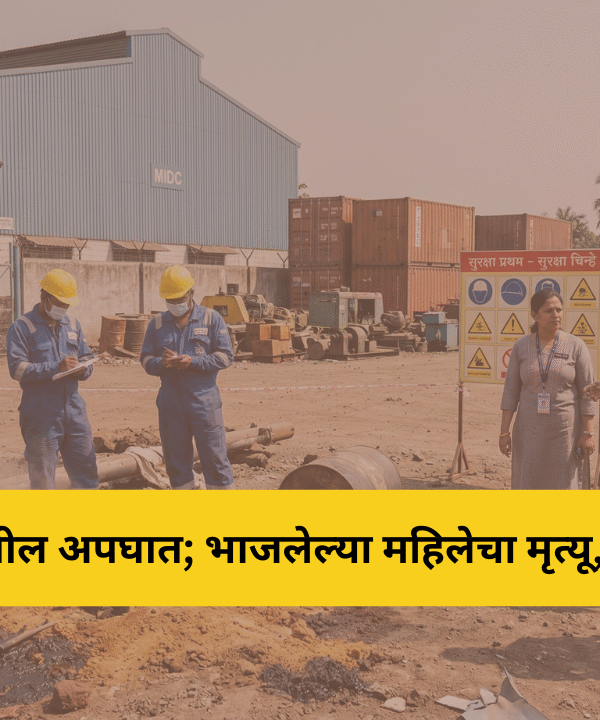 पुष्कर कंपनीत गरम मातीने भाजलेल्या महिलेचा उपचारादरम्यान मृत्यू; चौघांवर गुन्हा दाखल